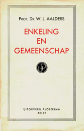 Aalders, Prof. Dr. W.J.-Enkeling en gemeenschap