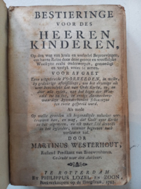 Westerhout, Martinus-Bestieringe voor des Heeren Kinderen