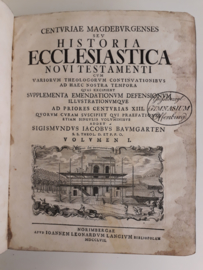Baumgarten, Sigismundus Iacobus-Historia Ecclesiastica Novi Testament