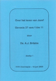 Britstra, Ds. A.J.-Over het leven van Jozef (nieuw)