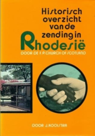 Kooistra, J.-Historisch overzicht van de zending in Rhodesie