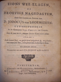 Lodensteyn, J. van-Beschouwinge van Zion