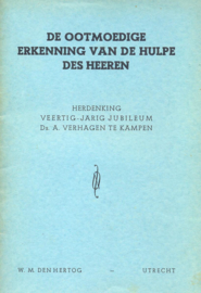 Verhagen, ds. A.-De ootmoedige erkenning van des Heeren hulp