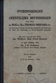Shepard, Thomas-Overdenkingen en Geestelijke Bevindingen