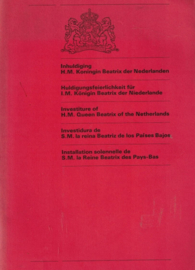 Persmap-Inhuldinging H.M. Koningin Beatrix der Nederlanden