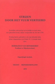 Reverhorst, Hermanus-Strijen door het vuur verteerd (voorwoord Pleun R. Troost)