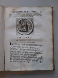 Hoogstraten, D. van-Ezopische Fabelen van Fedrus