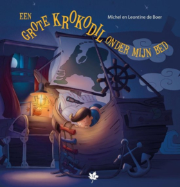 Boer, Michel en Leontine de-Een grote krokodil onder mijn bed (kleurboek) (nieuw)