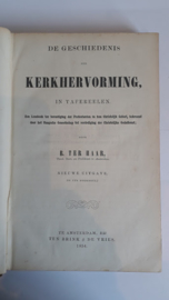 Haar, B. ter-De Geschiedenis der Kerkhervorming in Tafereelen