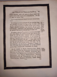 Staveren, Elandus van-Gedenk-zuil voor Anna, weduwe van Willem de Vierde
