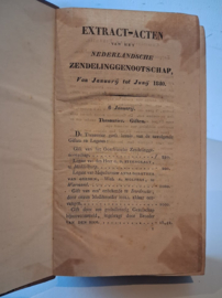 Extract Acten van het Nederlandsche Zendelingengenootschap 1840-1841