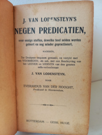 Lodensteyn, J. van-Negen predikatien