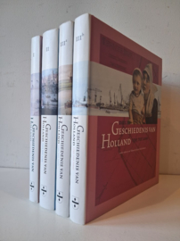 Nijs, Thimo de en Beukers, Eelco-Geschiedenis van Holland (4 delen, compleet)