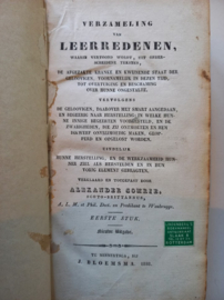 Comrie, Alexander-Verzameling van Leerredenen