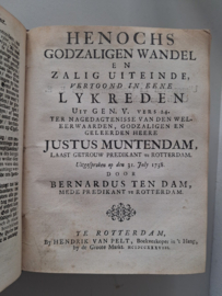Ridderus, Fransiscus (e.a.)-Convoluut (1678-1747)