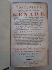 Groe, Theodorus van der-Toetssteen der Ware en Valsche Genade