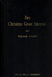 Guthrie, William-Des Christens groot interest