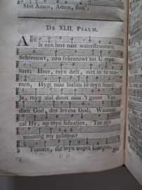 Voet, Joannes Eusebius-Het Boek der Psalmen nevens de Gezangen (1764)