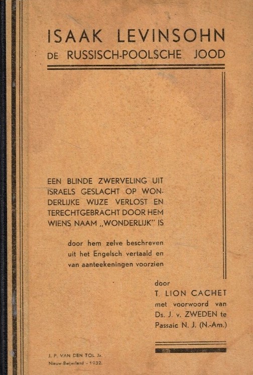 Levensohn, Isaak-Isaak Levinsohn de Russisch-Poolse Jood