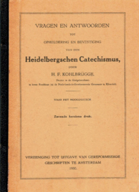 Kohlbrugge, Dr. H.F.-Vragen en antwoorden Heidelbergchen Catechismus