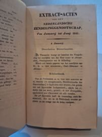 Extract Acten van het Nederlandsche Zendelingengenootschap 1840-1841