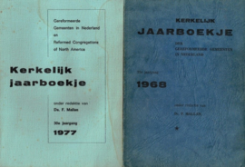 Mallan, Ds. F. e.a.-Kerkelijk Jaarboekje Gereformeerde Gemeenten in Nederland (zeven jaargangen)