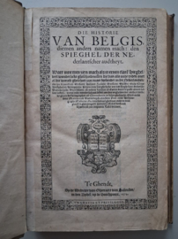 Vaernewyck, Marcus van -Die Historie van Belgis (1574)