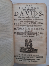 Het lyden van Jesus als de Christus - De CL Spalmen des Propheten Davids