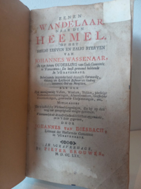 Diesbach, Johannes van-Eenen Wandelaar naar den Heemel