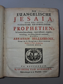 Hellenbroek, Abraham-De Euangelische Jesaia