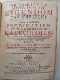 Kemp, Johannes van der-Catechismusverklaring