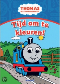 NIEUW: Thomas de stoomlocomotief-Tijd om te kleuren