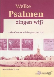 GBS (uitg.)-Lesbrief Welke Psalmen zingen wij? (nieuw)