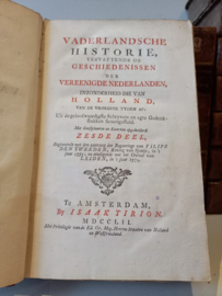 Wagenaar, Jan-Vaderlandsche Historie (21 delen, compleet)