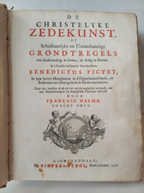 Pictet, Benedictus-De Christelyke Zedekunst