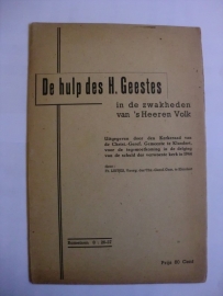 Luitjes, Fr.-De hulp des H. Geestes in de zwakheden van `s Heeren Volk