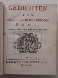 Poot, Hubert Korneliszoon-Gedichten