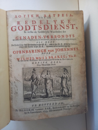 Brakel, Wilhelmus a-De Redelijke Godsdienst
