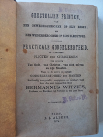 Witzius, Herman-Geestelijke printen