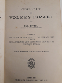 Kittel, Rud.-Geschichte des Volkes Israel