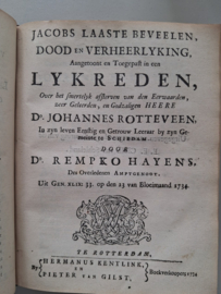 Ridderus, Fransiscus (e.a.)-Convoluut (1678-1747)