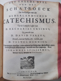 Ursinus, Zacharias-Schat-boeck