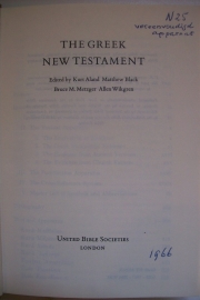 Aland, Kurt (ed.)-The Greek New Testament