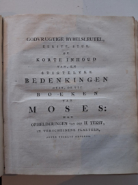 Ostervald, J.F.-De Sleutel des Bybels
