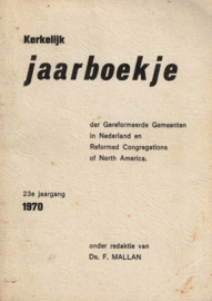Mallan, Ds. F. e.a.-Kerkelijk Jaarboekje Gereformeerde Gemeenten in Nederland (zeven jaargangen)