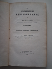 Diest Lorgion, E.J.-De Nederduitsche Hervormde Kerk in Friesland