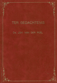 Poel, Ds. Joh. van der-Ter Gedachtenis