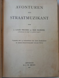 Pisuisse, J. Louis en Blokzijl, Max-Avonturen als straatmuzikant