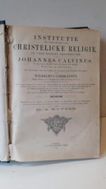 Calvijn, Johannes-Institutie