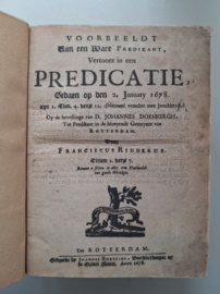 Ridderus, Fransiscus (e.a.)-Convoluut (1678-1747)